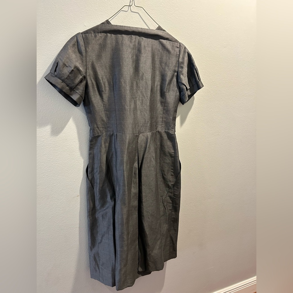 Elegant Gray Women's Dress